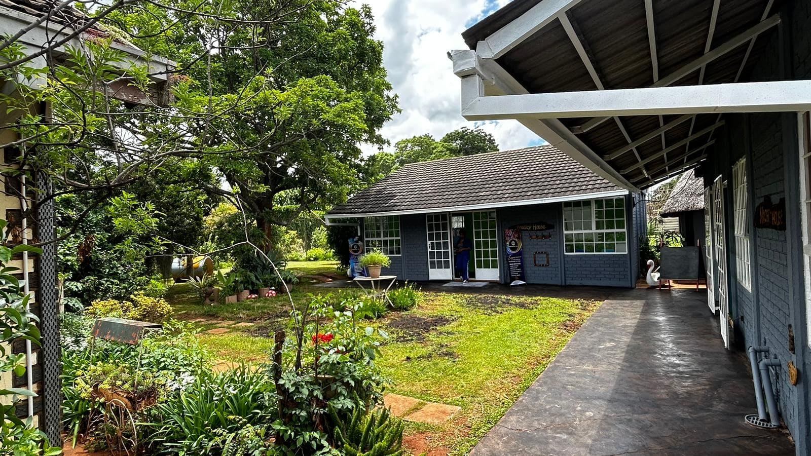 Glenrise Educational Centre campus exterior with garden