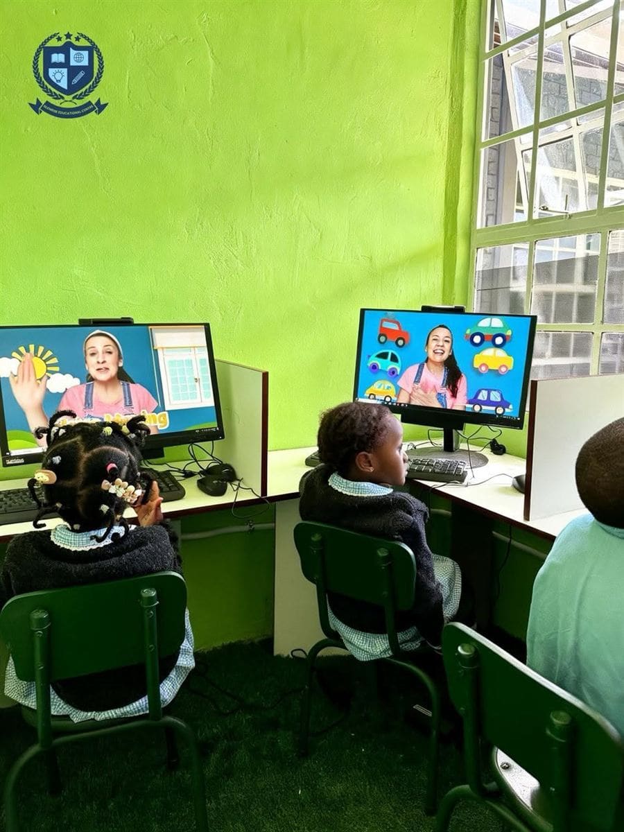 Learners following a video-based lesson